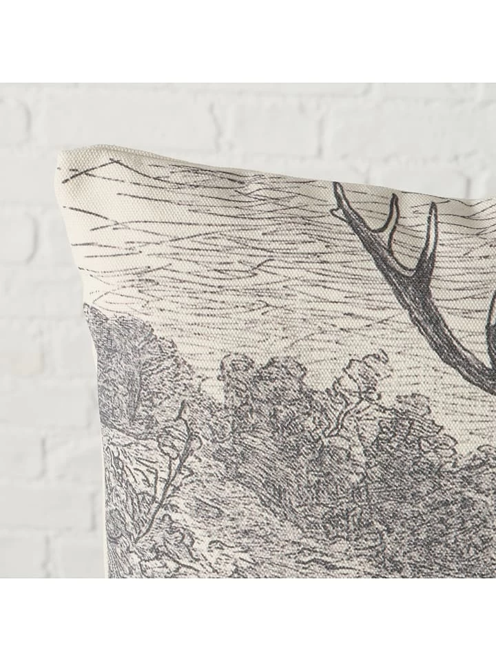 Kissen "Justo" In Grau/ Creme - (L)45 X (B)45 Cm 2 Kissen "Justo" In Grau/ Creme - (L)45 X (B)45 Cm – Bild 2