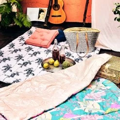 Picknickdecke Japan B 140 X T 180cm PICNIC DELUXE In Bunt -Günstiges Wohn Textil Geschäft butlers picknickdecke japan b 140 x t 180cm picnic deluxe in bunt 6