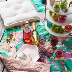 Picknickdecke Japan B 140 X T 180cm PICNIC DELUXE In Bunt -Günstiges Wohn Textil Geschäft butlers picknickdecke japan b 140 x t 180cm picnic deluxe in bunt 7