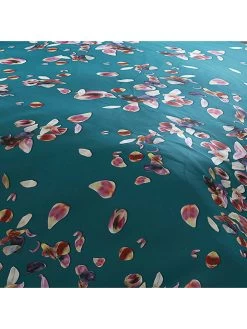 Cacharel Satin-Bettwäsche-Set "Aurore" In Petrol 9 Cacharel Satin-Bettwäsche-Set "Aurore" In Petrol -Günstiges Wohn Textil Geschäft cacharel satin bettwasche set aurore in petrol 3