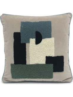 Kissen "Bouclette" In Beige - (L)40 X (B)40 Cm