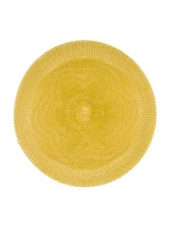 Untersetzer In Gelb - Ø 38 Cm