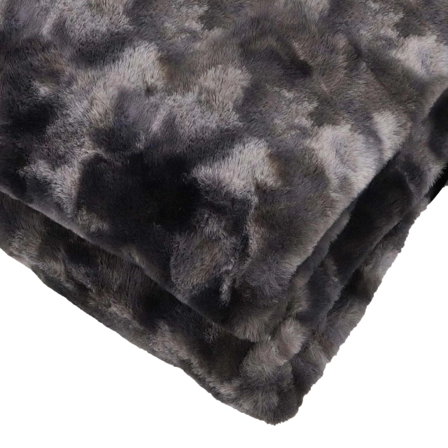 Batik Wohndecke RUMBA In Der Farbe Grey (grau) 4 Batik Wohndecke RUMBA In Der Farbe Grey (grau) – Bild 4