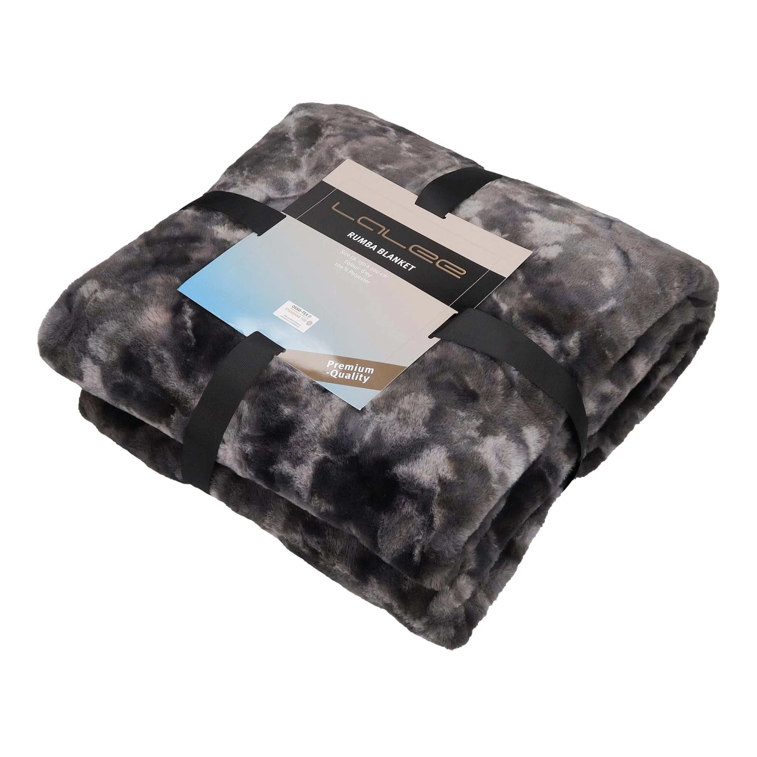 Batik Wohndecke RUMBA In Der Farbe Grey (grau) 6 Batik Wohndecke RUMBA In Der Farbe Grey (grau) – Bild 6