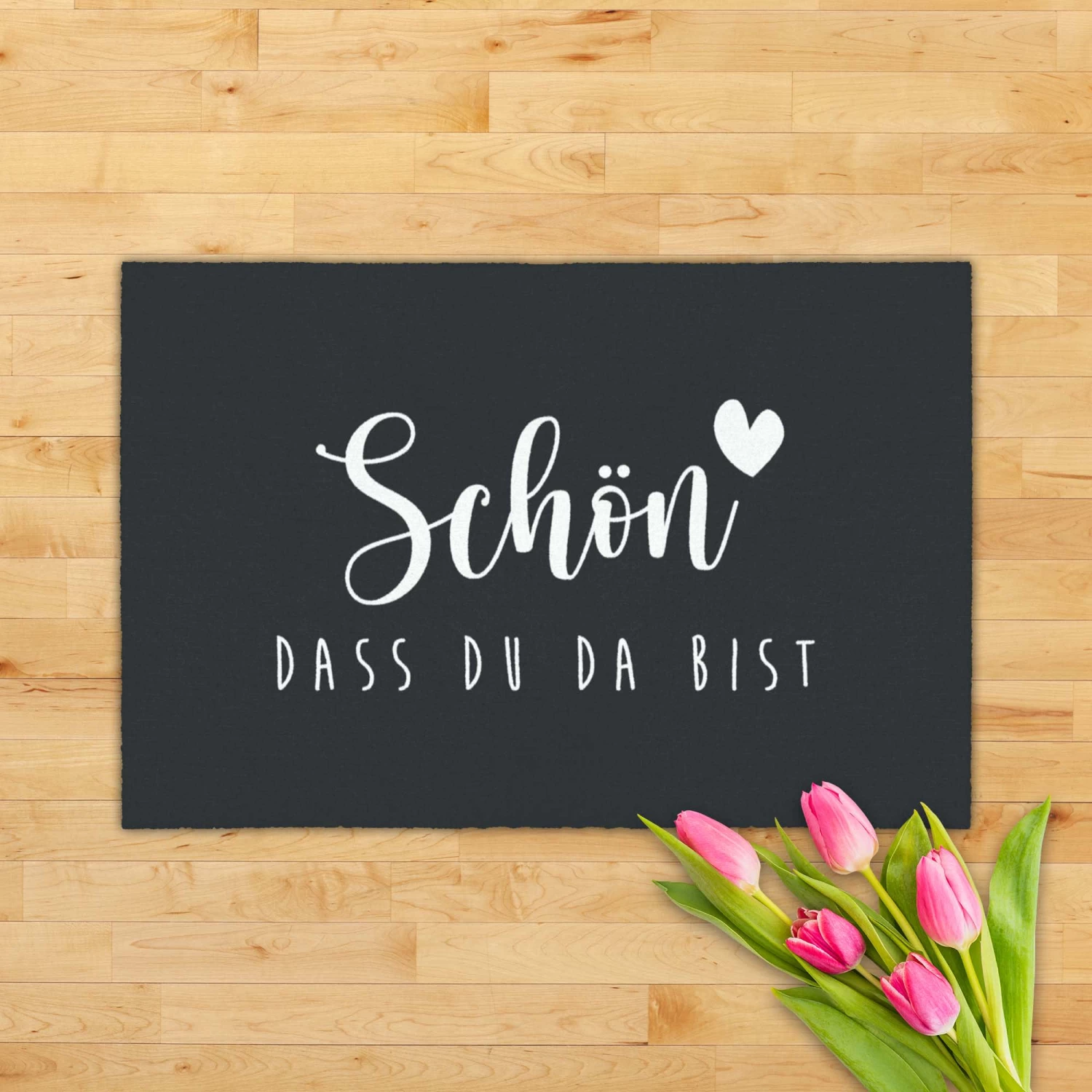 Fußmatte KÖLN "schön" In Farbe Dunkelgrau 2 Fußmatte KÖLN "schön" In Farbe Dunkelgrau – Bild 2