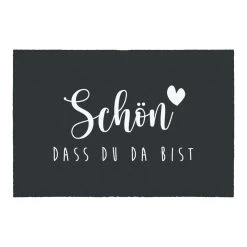 Fußmatte KÖLN "schön" In Farbe Dunkelgrau