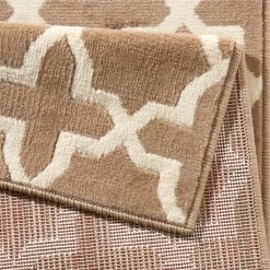 Kurzflor Teppich Läufer Glam Braun Creme -Günstiges Wohn Textil Geschäft hanse home kurzflor teppich laufer glam braun creme 3