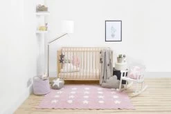 Teppich "Little Waves" In Rosa/Weiß - 160x120 Cm -Günstiges Wohn Textil Geschäft happy decor kids teppich little waves in rosa weiss 160x120 cm 2