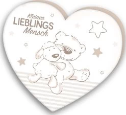 Herding Konturenkissen Lieblingsmensch Herz, 35 X 20 Cm