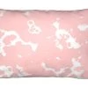 Kissen "Rosequartz" In Rosa & Weiß