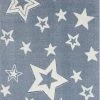 Kinderteppich STARLIGHT In Blau/weiß