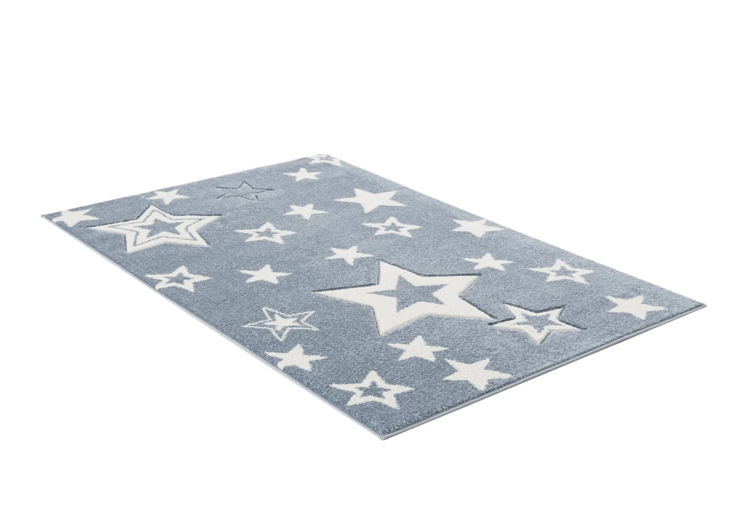Kinderteppich STARLIGHT In Blau/weiß 5 Kinderteppich STARLIGHT In Blau/weiß – Bild 5
