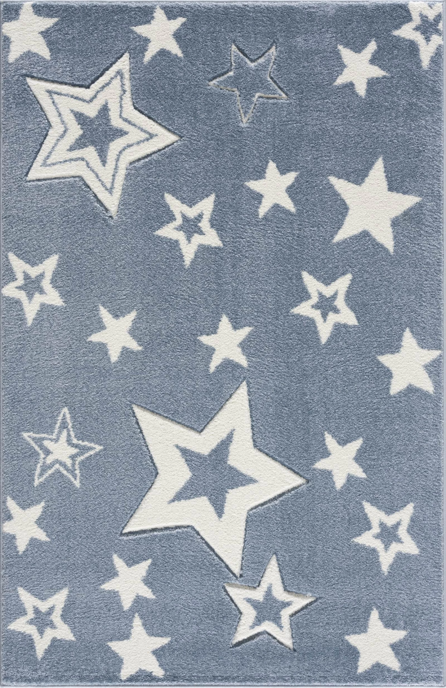 Kinderteppich STARLIGHT In Blau/weiß 1 Kinderteppich STARLIGHT In Blau/weiß