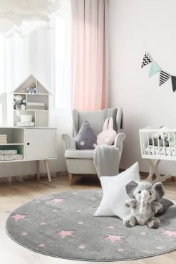 Teppich HEAVEN Silbergrau/rosa Rund 11 Teppich HEAVEN Silbergrau/rosa Rund -Günstiges Wohn Textil Geschäft livone teppich heaven silbergrau rosa rund 5