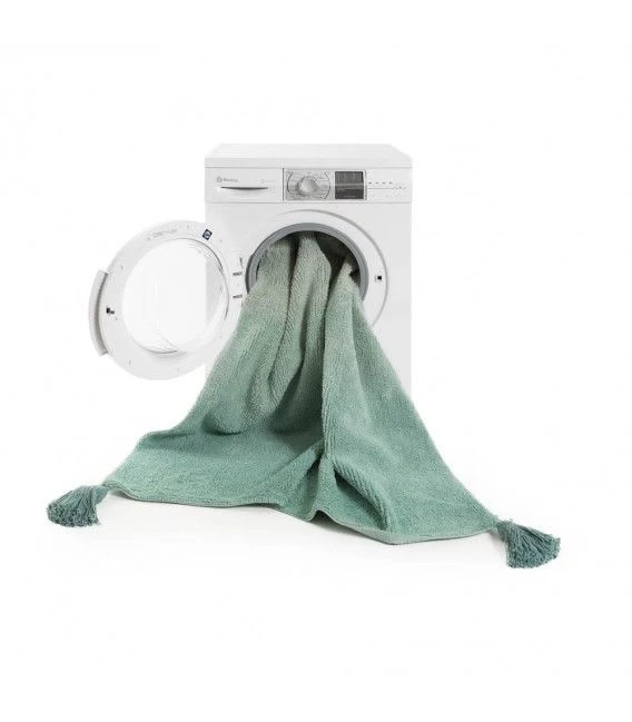 Lorena Canals Teppich "Ombré" In Smaragd- 120x160 Cm 4 Lorena Canals Teppich "Ombré" In Smaragd- 120x160 Cm – Bild 4