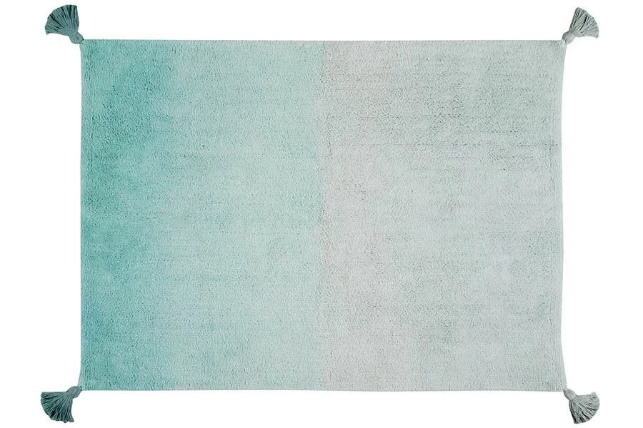 Lorena Canals Teppich "Ombré" In Smaragd- 120x160 Cm 1 Lorena Canals Teppich "Ombré" In Smaragd- 120x160 Cm