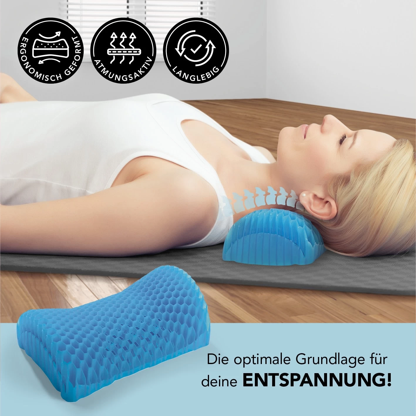 MAXXMEE Entspannungskissen In Schwarz 2 MAXXMEE Entspannungskissen In Schwarz – Bild 2