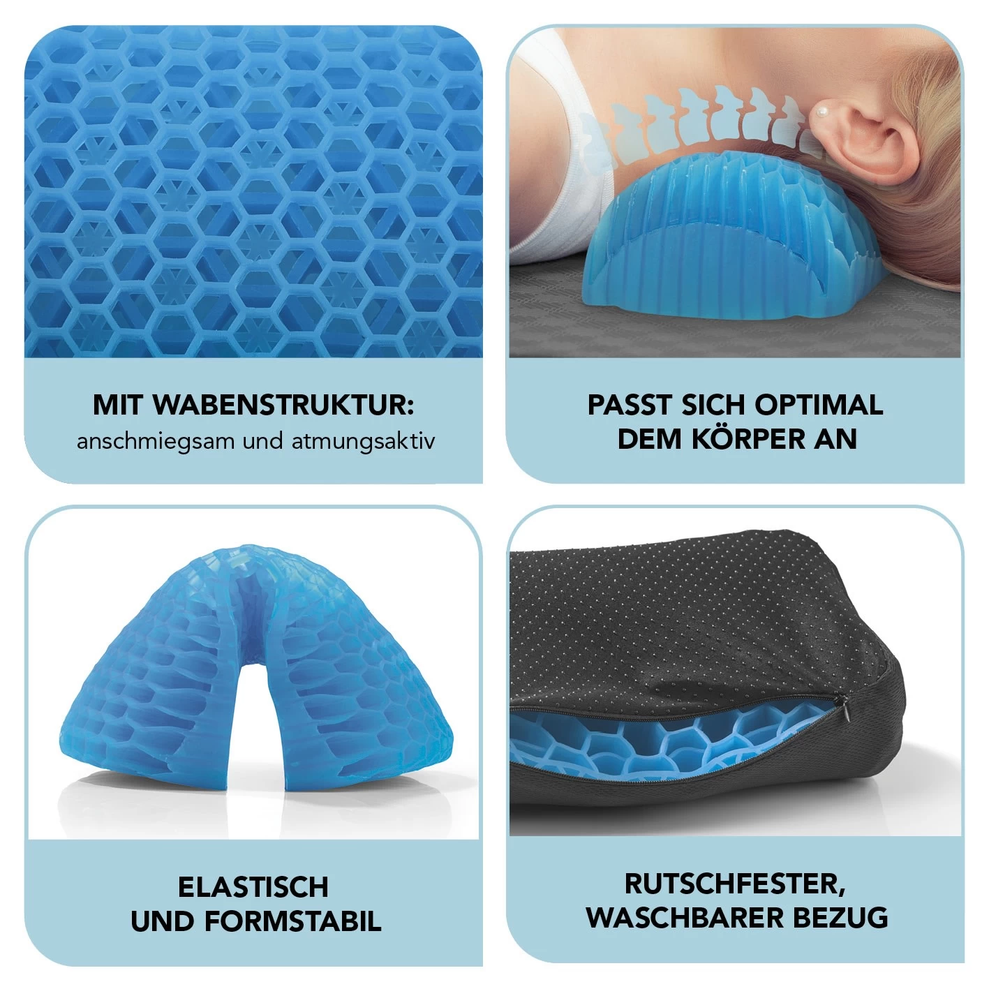 MAXXMEE Entspannungskissen In Schwarz 3 MAXXMEE Entspannungskissen In Schwarz – Bild 3