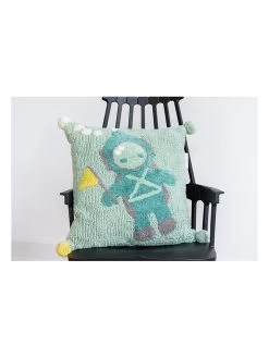 Günstiges Wohn Textil Geschäft -Günstiges Wohn Textil Geschäft minividuals kissen taucher in turkis l 50 x b 50 cm 1