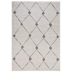 Hochflor Teppich Create Grau Dunkelgrau