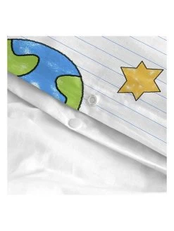 Bettwäsche-Set "Space Rocket" In Weiß/ Hellblau 8 Bettwäsche-Set "Space Rocket" In Weiß/ Hellblau -Günstiges Wohn Textil Geschäft mr fox bettwasche set space rocket in weiss hellblau 2