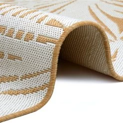 In- & Outdoor Teppich Lagosi Creme/gold -Günstiges Wohn Textil Geschäft northrugs in and outdoor teppich lagosi creme gold 3