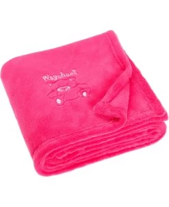 Playshoes Fleece-Decke Bär In Pink