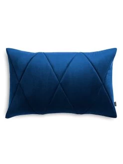 Deko-Kissen "Touch" In Dunkelblau - (L)60 X (B)40 Cm