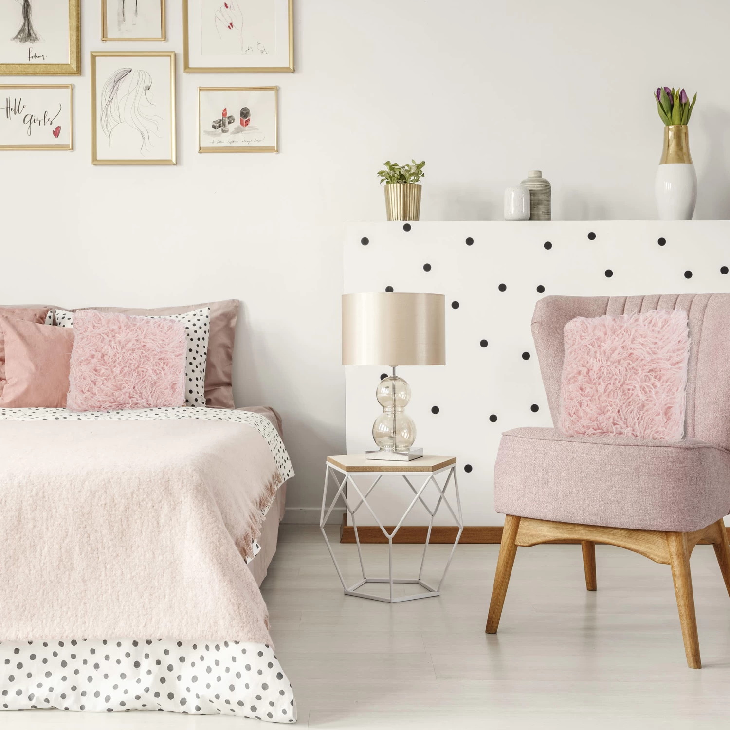 2 X Fellkissen In Rosa - (B)45 X (T)45 Cm 2 2 X Fellkissen In Rosa - (B)45 X (T)45 Cm – Bild 2