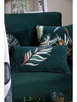 Kissen "Bolivie" In Grün - (L)50 X (B)30 Cm