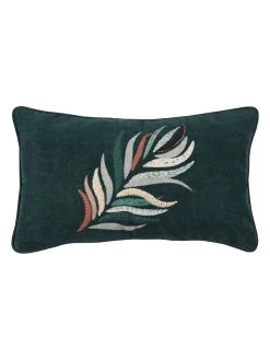 Kissen "Bolivie" In Grün - (L)50 X (B)30 Cm -Günstiges Wohn Textil Geschäft stof france kissen bolivie in grun l 50 x b 30 cm 3