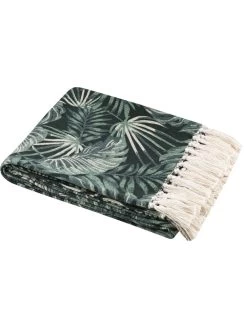 Plaid "Vibes" In Grün - (L)150 X (B)130 Cm