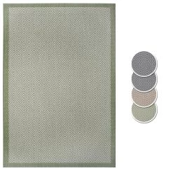 In- Und Outdoor Teppich Jakarta Grün/creme