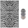 In- Und Outdoor Teppich Zebra Schwarz/creme